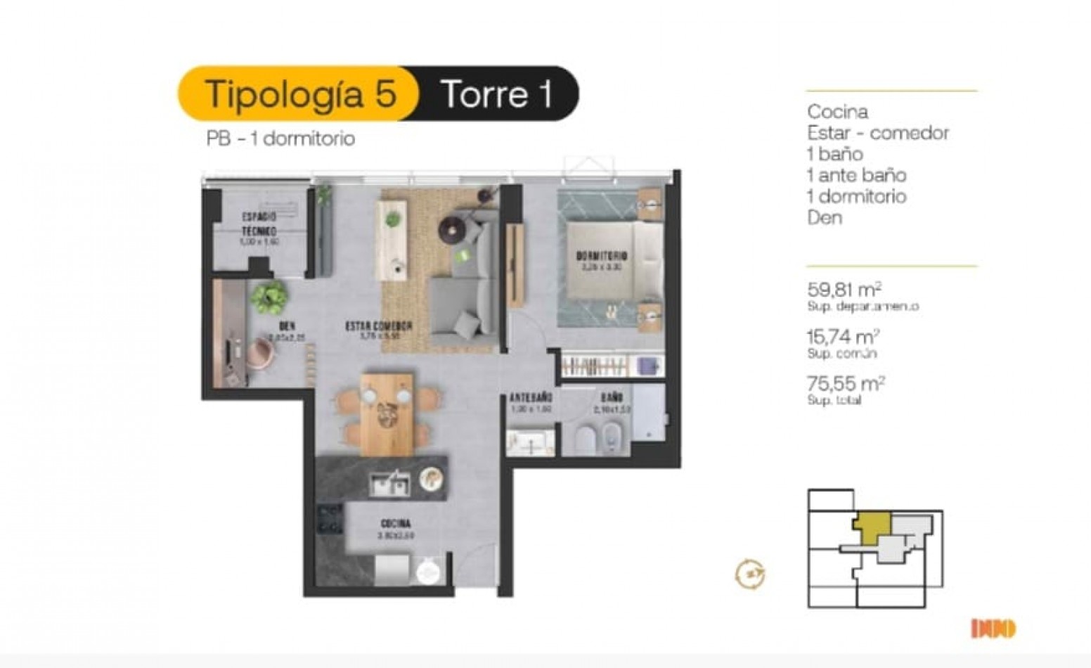 "TU NUEVO COMIENZO EN UN ENTORNO DE LUJO" VENTA DE DEPARTAMENTO EN PB CON AMENITIES Y NUEVA FINANCIACION 10 AÑOS ..